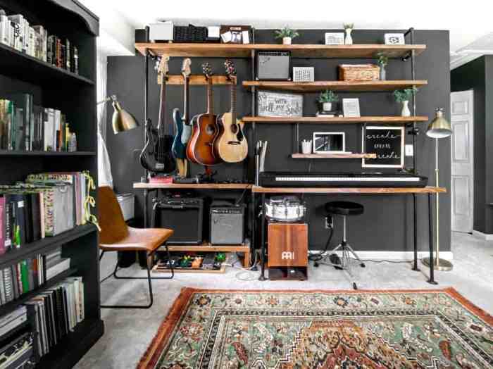 Music room decor ideas